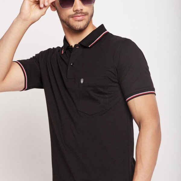 Men's Half Sleeve Solid Polo T-Shirt - Constructed from a Soft Cotton Blend for Unmatched Comfort and Durability mens t-shirt, tshirt for men, t-shirts, t-shirts men, t-shirts boy, tshart man, mens tshirt