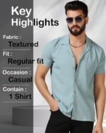 Men's Regular Fit Casual Shirt - Image 4