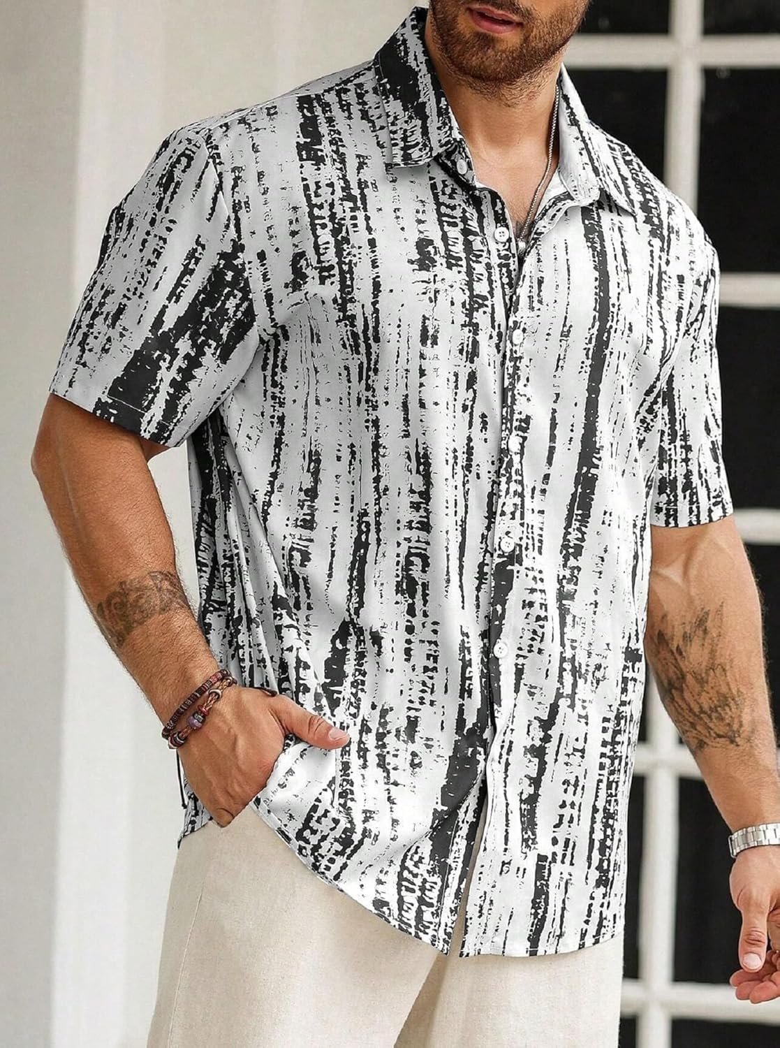 image_2 Regular Fit Shirt for Men|| Men Stylish Shirt (Tiedite-Shirt) - Image 1