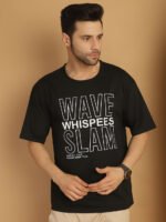 Pack of 3 Men Printed Round Neck Cotton Blend Multicolor T-Shirt - Image 3