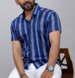 Men Regular Fit Self Design Casual Shirt