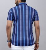 Men Regular Fit Self Design Casual Shirt - Image 2