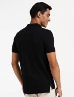 Pack of 2 Men Solid Polo Neck Polycotton Multicolor T-Shirt - Image 4